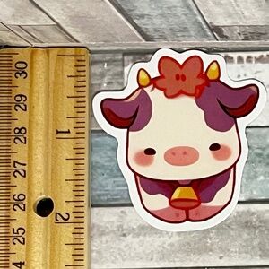 🌀10/$10🌀 Cow Reusable Waterproof Vinyl Sticker Decal